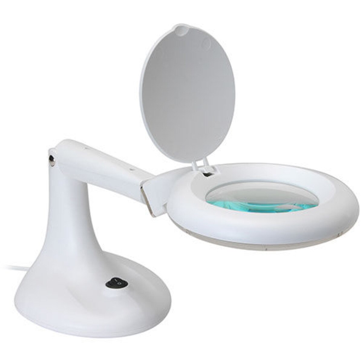 Desktop LED Magnifier 32 LED 4" Lens with 3 + 12 Diopter